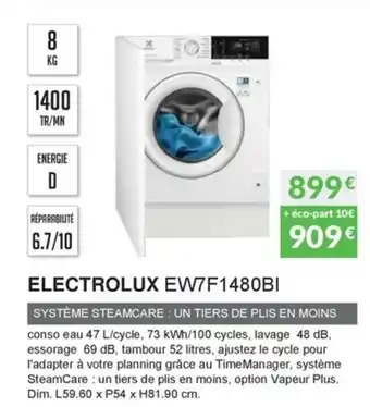 Copra Electrolux EW7F1480BI offre