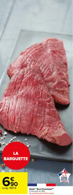 Steak race charolaise