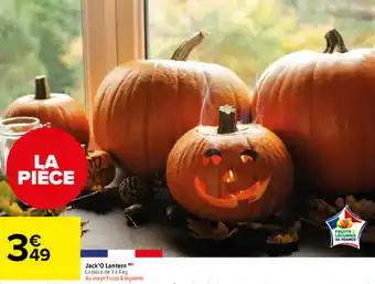 Carrefour Market Jack'o lantern offre