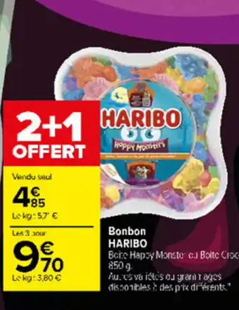 Carrefour Market Bonbon HARIBO offre