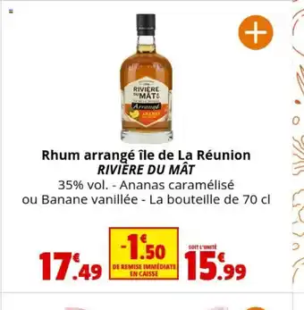 Rhum arrangĂ© Ăźle de La RĂ©union RIVIĂRE DU MĂT