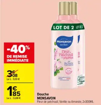 Carrefour Market Douche MONSAVON offre