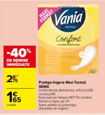 Carrefour Market Protège-lingerie maxi format VANIA offre