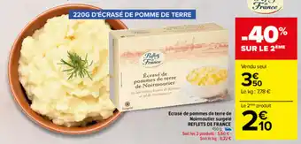 Carrefour Market Ecrasé de pommes de terre de noirmoutier surgelé REFLETS DE FRANCE offre