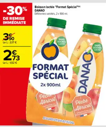 Carrefour Boisson Lactée Format Spécial offre