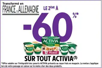 Intermarché Contact SUR TOUT ACTIVIA offre