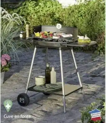 Bricomarché BARBECUE CHARBON DE BOIS OURANOS offre