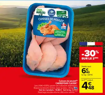 Carrefour Cuisses de Poulet offre