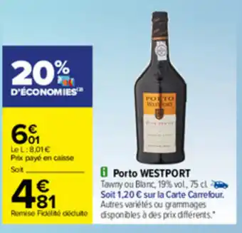 Carrefour Porto Westport offre