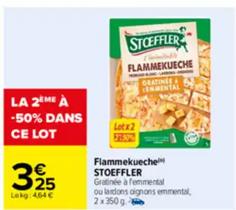 Carrefour Flammekueche offre