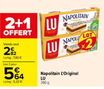 Carrefour Napolitain L'Original offre