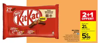 Carrefour Mini Kitkat offre