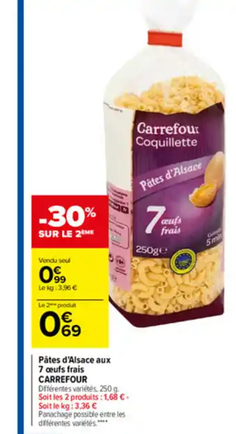 Pâtes d'Alsace Aux 7 œufs Frais