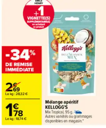 Carrefour Mélange Apéritif offre