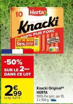 Herta - knacki original