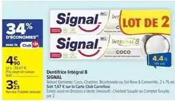 Carrefour Drive Oasis - boissons aux fruits offre