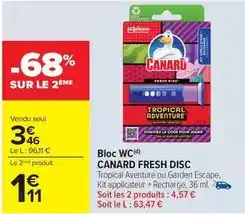 Carrefour Drive Carrefour - vinaigre de cidre bio offre