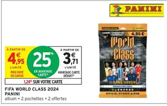 Intermarché PANINI FIFA WORLD CLASS 2024 offre