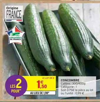 Intermarché CONCOMBRE offre