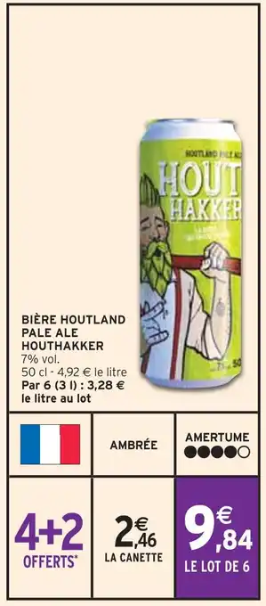 Intermarché HOUTHAKKER BIÈRE HOUTLAND PALE ALE offre