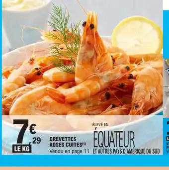 E.Leclerc Crevettes roses cuites offre