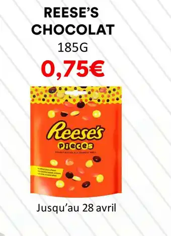 Hmarket REESE'S CHOCOLAT offre