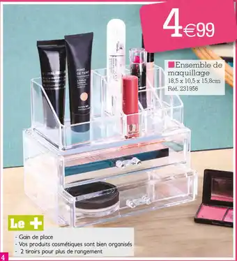 Ensemble de maquillage