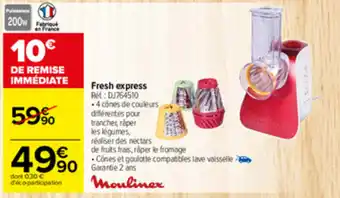 Carrefour Fresh express offre