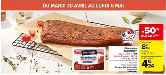 Carrefour Ribs original MADRANGE(9) offre