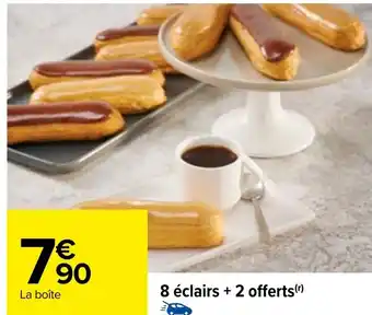 Carrefour 8 éclairs + 2 offerts(r) offre