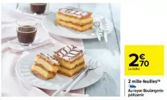 2 mille-feuilles
