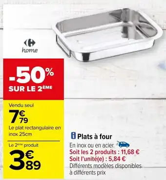 Carrefour Plats à four offre