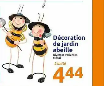 Action Décoration De Jardin Abeille offre