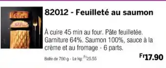 Thiriet 82012- Feuilleté au saumon offre