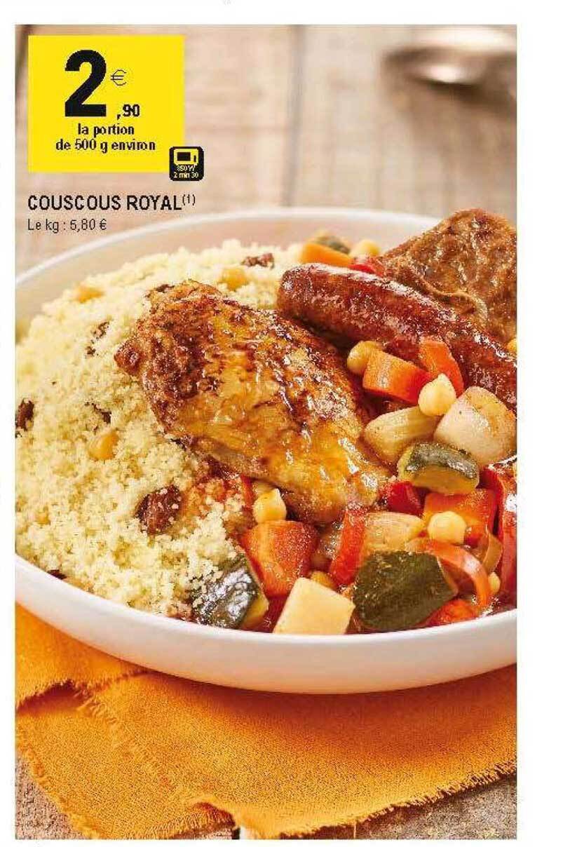 Promo Couscous Royal chez E.Leclerc