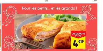 Leader Price Dinde : Cordons Bleus offre