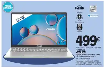 E.Leclerc Pc Portable Asus offre