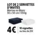 Intermarché Serviettes offre