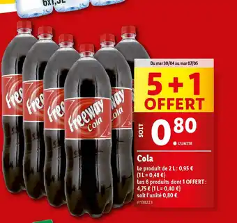 Lidl Cola offre