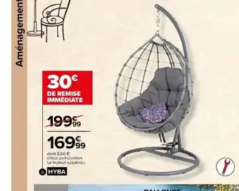 Carrefour Fauteuil Suspendu Oslo offre