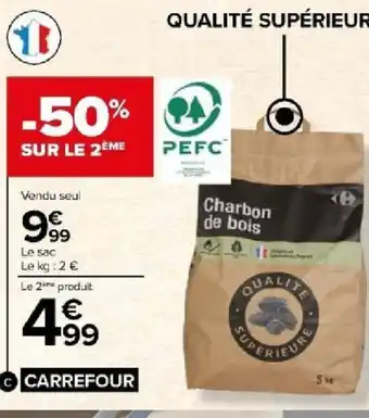 Carrefour Charbon De Bois CARREFOUR offre