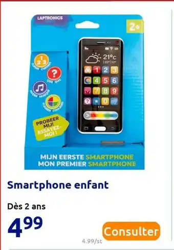 Action Smartphone enfant offre