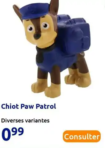 Action Paw patrol chiot paw patrol offre