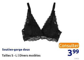 Action Soutien-gorge doux offre