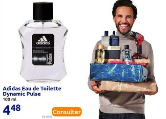 Action Adidas eau de toilette dynamic pulse offre