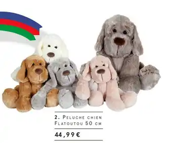 Monoprix Peluche chien flatoutou offre