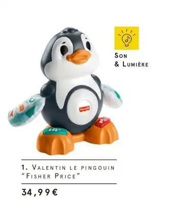 Valentin le pingouin "fisher price"