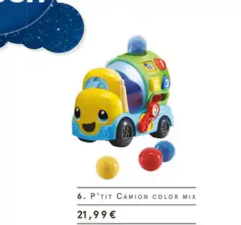 Monoprix P'tit camion color mix offre