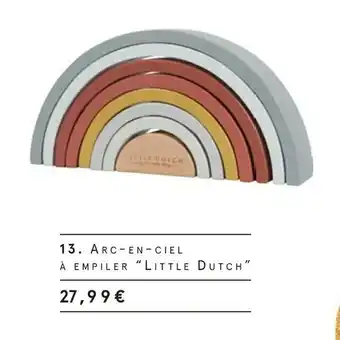 Little dutch arc-en-ciel à empiler