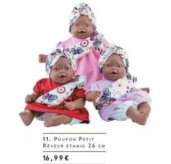 Monoprix Poupon petit rêveur ethnic offre